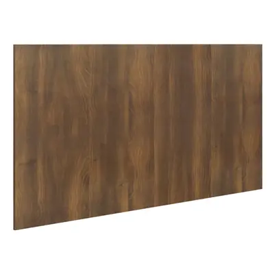 (brown oak) vidaXL Bed Headboard Bedroom Bed Header Decorative Headboard Engineered Wood