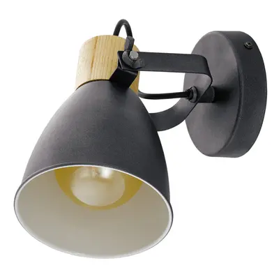 Flush Ceiling Light Colour Anthracite Cream White Brown Shade Bulb E27 1x25W