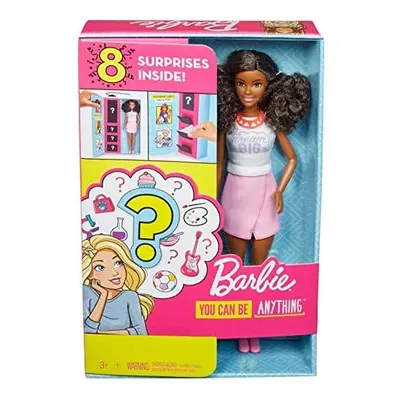 Barbie Careers Surprise Dresses, African American Doll with Clothes and Accessories to Discover,