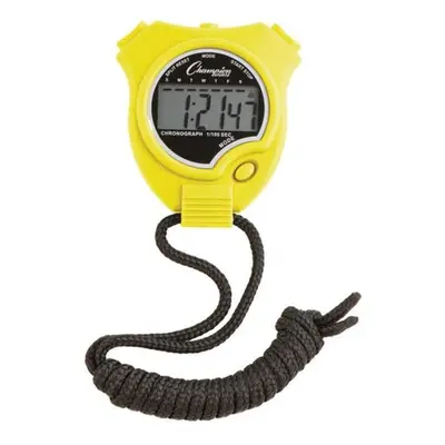 Champion Sports 910YL Stop Watch, Yellow