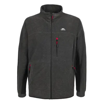 (M, Black) Trespass Mens Fleece Jacket Full Zip Jynx