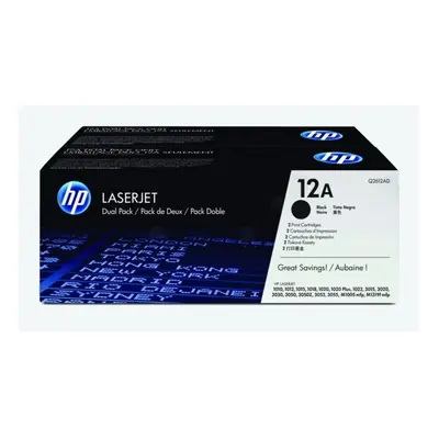 HP Q2612AD (12AD) Toner black, 2K pages @ 5% coverage, Pack qty