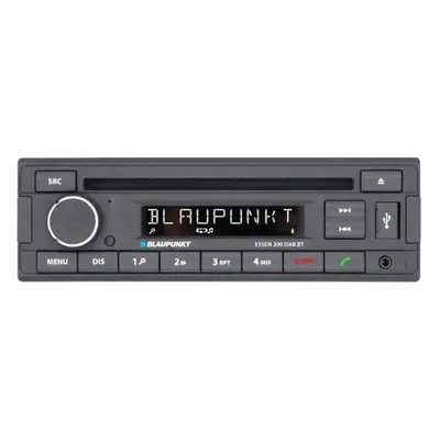 Blaupunkt Essen 200DAB Single Din Car Stereo Player Bluetooth/DAB+/USB