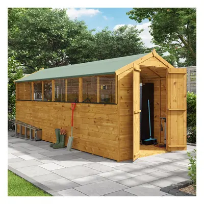 (16x6, Windowed) BillyOh Master Tongue and Groove Apex Shed