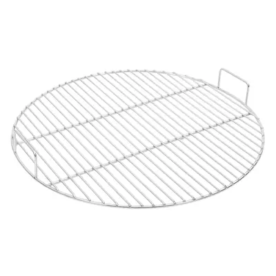 vidaXL BBQ Grill Grate with Handles Cooking Grate Round Stainless Steel