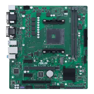 ASUS Pro A520M-C II/CSM - motherboard - micro ATX - Socket AM4 - AMD A520