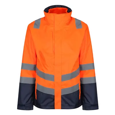 (M, Orange/Navy) Regatta Mens in High-Vis Jacket