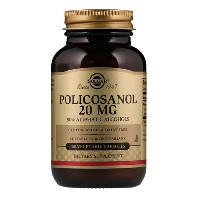 Solgar, Policosanol, mg, Vegetable Capsules