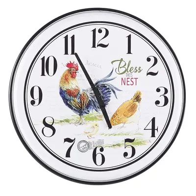 Wall Clock HORW cm Metal Multicolour