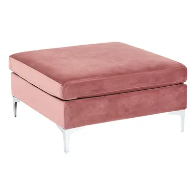 Velvet Ottoman Pink EVJA