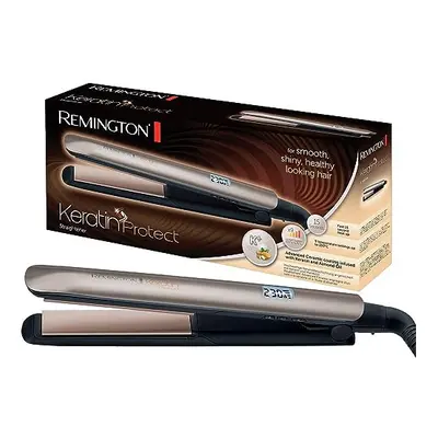 Hair straightener from Remington Keratin Protect - Channel Gold brown