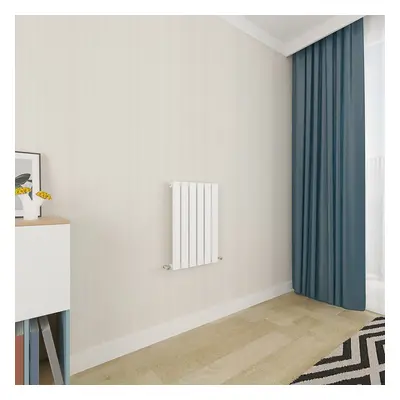 (600x408mm Single) Horizontal flat radiator white all sizes