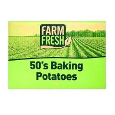 Farm Fresh 50's Baking Potatoes (15kg)