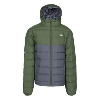 (XXS, Moss) Trespass Mens Padded Jacket Winter Coat Oskar