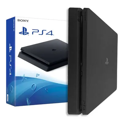 Sony PlayStation Slim PS4 1TB Game Console - Black