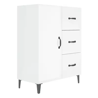 (high gloss white) vidaXL Sideboard Engineered Wood Home Organiser Drawer Cabinet Multi Colours