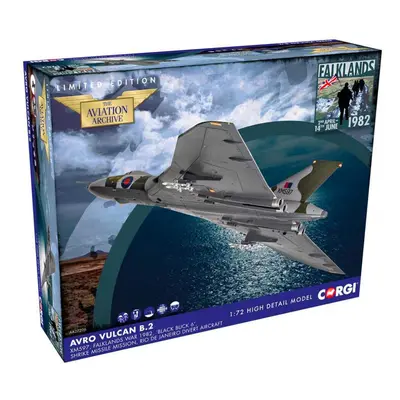 Corgi AA27206 Avro Vulcan 'Black Buck 6' Falklands 1:72 Diecast Model Plane