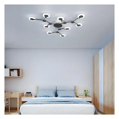 (White Light) Heads Acrylic LED Ceiling Light Pendant Lamp Hallway Bedroom Dimmable Fixture