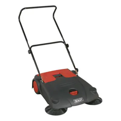 700mm Floor Sweeper - Hard Floor 4-Brush System - 20L Hopper - Tubular Handle