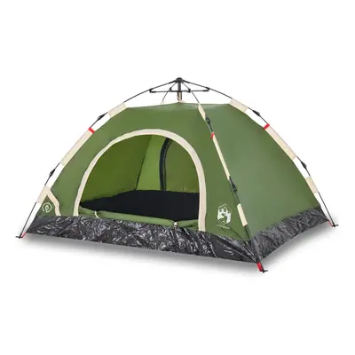 (green, 4-person) vidaXL Camping Tent 5-Person Lightweight Tent Dome Tent Shelter Quick Release