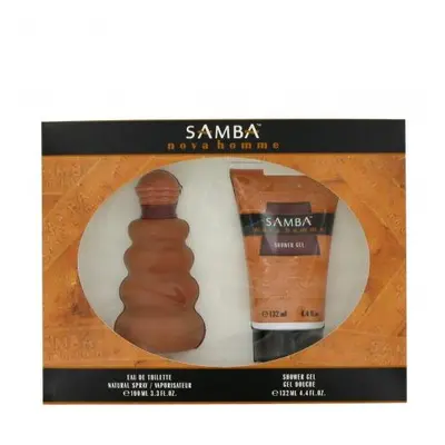 Samba Nova Homme Pcs Set: 3.3 Edt Sp + 4.4 Oz Shower Gel