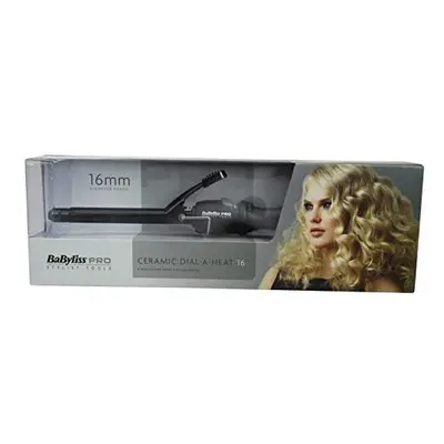 Babyliss Pro Ceramic Dial A Heat Hair Tongs with Heat Settings Curler Wand (BLACK)