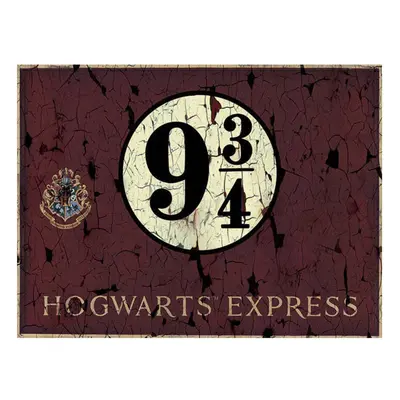 Harry Potter Platform 3/4 Canvas Print