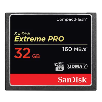 SanDisk Flash Memory Card, 32GB Extreme Pro CompactFlash Memory Card (160MB/s) B&H