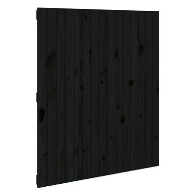 (black, 95.5 x x cm) vidaXL Solid Wood Pine Wall Headboard Bed Header Multi Colours Multi Sizes