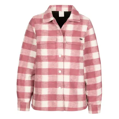 (8, Light Mulberry Check) Trespass Womens Casual Shirt Jacket Carys