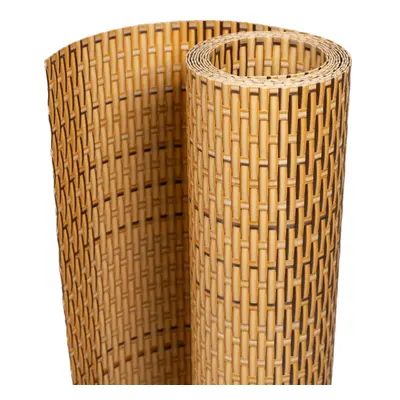 (light brown, x cm) vidaXL Balcony Screen Privacy Screen Outdoor Garden Fence Screen Poly Rattan