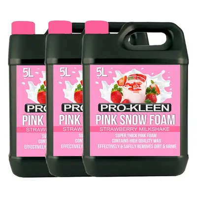 (15L, Strawberry Milkshake) ProKleen Fragranced Super-Thick Snow Foam