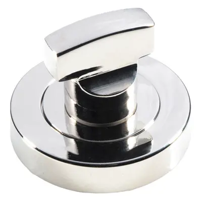 Thumbturn Lock and Release Handle Concealed Fix Round Rose Polished Nickel