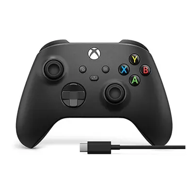 Microsoft Xbox Series Controller Carbon Black + USB-C Cable 1V8-00015