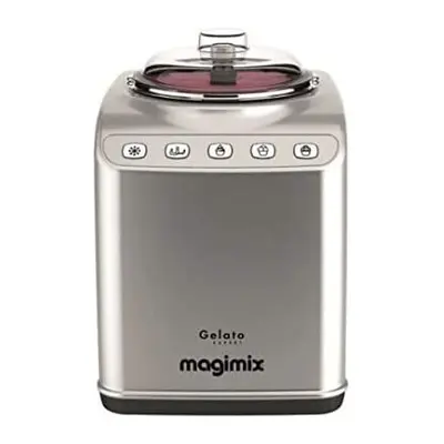 Magimix Gelato Expert Ice Cream Maker with Compressor,180W, 2L, Stainless Steel