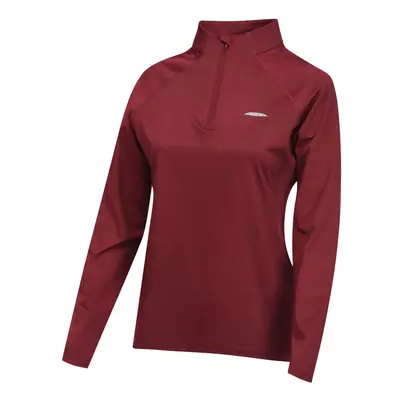 (XXS, Maroon) Weatherbeeta Womens/Ladies Prime Long-Sleeved Base Layer Top