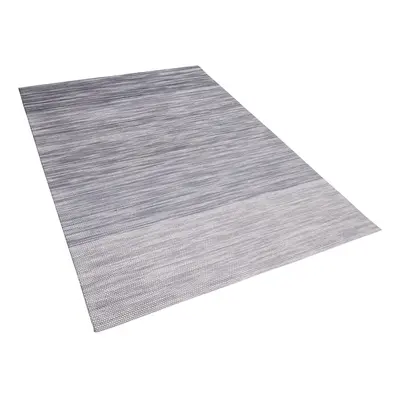 Area Rug x Wool Polyester Grey KAPAKLI