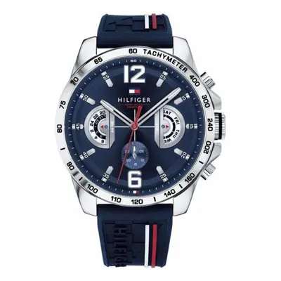 Tommy Hilfiger Watch Decker Blue dial Blue Strap Men's Watch