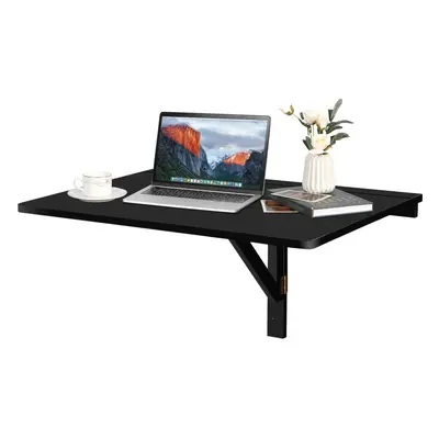 Wall Mounted Folding Table x cm Drop-Leaf Floating Writing Desk