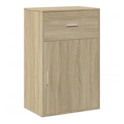 (sonoma oak) vidaXL Storage Cabinet Side Cabinet Sideboard Storage Cupboard Engineered Wood