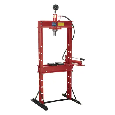 20 Tonne Hydraulic Press - Floor Type - Detachable Pump & Ram - Pressure Gauge