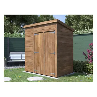 Dunster House Garden Shed 1.8m x 1.2m Overlord with Pent Roof