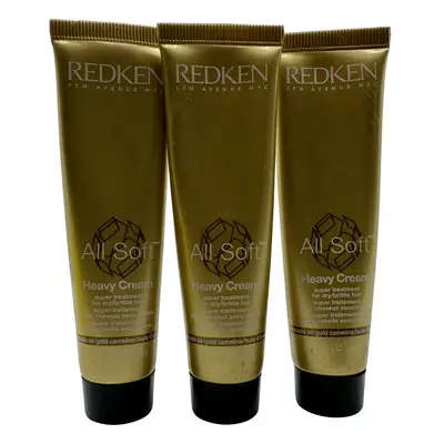 Redken All Soft Heavy Cream Super Treatment Dry & Brittle Hair OZ Set of