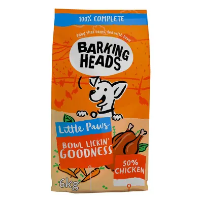 Barking Heads - Little Paws Bowl Lickin' Goodness - Dry Dog Food for Small Breeds - Natural Ever