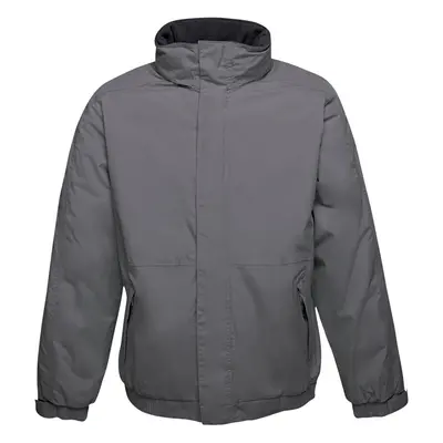 (2XL, Seal Grey/Black) Regatta Mens Dover Waterproof Windproof Jacket