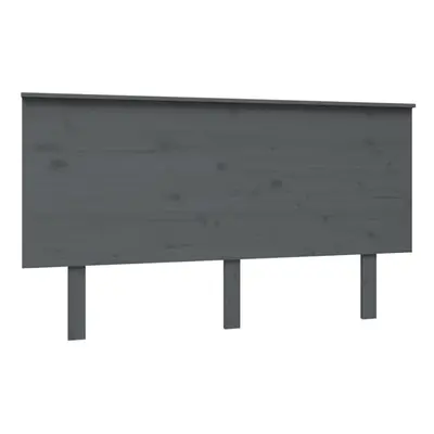 (grey, x x 82.5 cm) vidaXL Bed Headboard Home Bedroom Decorative Bed Header Panel Solid Wood Pin