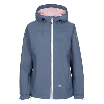 (10, Navy Marl) Trespass Womens Waterproof Jacket Raincoat Virtual