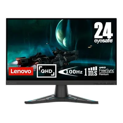 Lenovo G24qe-20 ?cran plat de PC 60,5 cm (23.8") x pixels Quad HD LED Noir