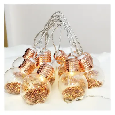 10 LED Bulbs String Lights Fairy Lamp Patio Party Yard Garden Wedding Home Decorative Night Ligh