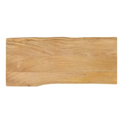 vidaXL Table Top Live Edge Replacement Board Dining Table Top Solid Wood Mango